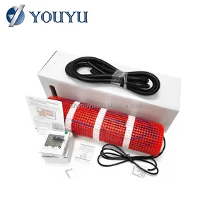Radiant Underfloor Under Tile Double-Core Foil Electric Heating Mat for Laminate thumbnail-4