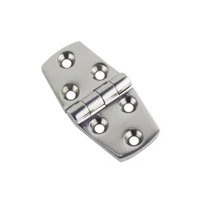 Boat Casting Solid Door Hinges Marine Grade 316 Stainless Steel Mirror Polished Heavy Duty Hinge Used for Boats Yachts Doors Windows thumbnail-1