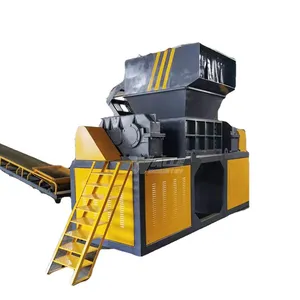 Large-Scale Bicycle Dual-Shaft Shredding Equipment | Waste Fabric Dual-Shaft Shredding Equipment thumbnail-1