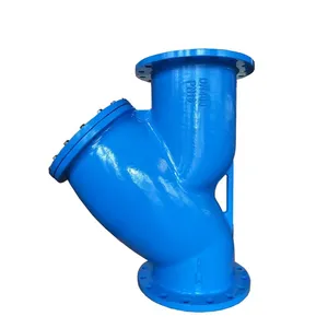 OEM Brand Ductile Cast Iron Water Pump Strainer DIN Pn16 Y Strainer Flange End Mesh Strainer Water Filter for Water Steam thumbnail-4