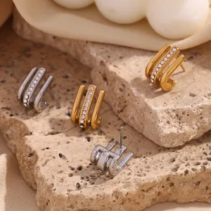 Wholesale Stainless Steel Earrings for E-commerce Retailers Bulk Supply Fast Shipping Global thumbnail-1