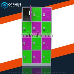 Mixture Colour Steel Locker Train Station Intelligent Parcel Dilivery Locker Public Storage Locker For Fitness Center thumbnail-1