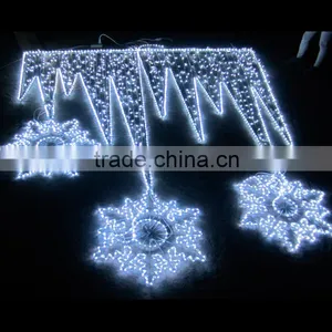 LED Christmas Lighting Outdoor Motif Snowflake thumbnail-1