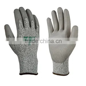 Anti-static pu Coated Gloves/ PU Coated Working Cut Resistance Gloves thumbnail-3
