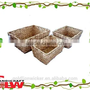 Jute Basket, Jute Laundry Basket, Baskets thumbnail-1