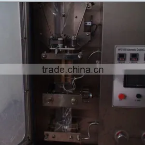 Soy Bean Milk Automatic Liquid Packaging Machine With Two Filling Heads thumbnail-1
