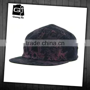 2015 Fashion Style Printed Flame Two Sided 5 Panel Hats thumbnail-1