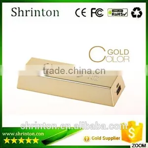 Gold BAR, Hot Selling Power Bank 6666mah From China Power Bank Factory thumbnail-1
