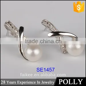 Lastest Design Earrings Nature Pearl Earrings thumbnail-1
