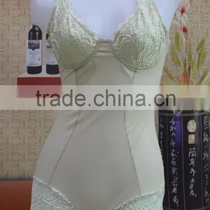 High Quanlity Body Shapewear ,Hot Sell Sexy Lady's Fashion Seamless Lace Body Shapewear thumbnail-1