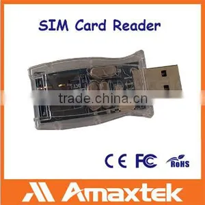 Portable Supper Speed Top Wholesale Single Slot USB2.0 SIM Card Reader Witter thumbnail-3