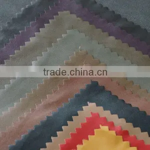 100% Polyester Suede Synthetic pu Leather Fabric thumbnail-3