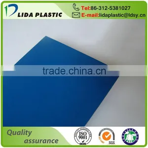 Wholesale Glossy Surface Rigid Dark Blue PVC Deco Sheet for Walls thumbnail-1
