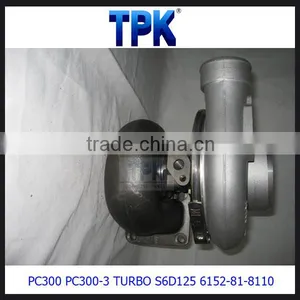 S6D125 S6D125-1 TURBOCHARGER 6152-81-8110 thumbnail-4