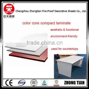 Office Countertop Hpl High Pressure Laminate Board Board Fireproof Board Phenolic Compact Laminate Board thumbnail-1