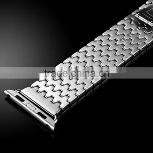 Icarer Armour Stainless Steel Watch Band For IWatch Sliver Wrist Strap For 38MM Apple Watch MT-4251 thumbnail-6