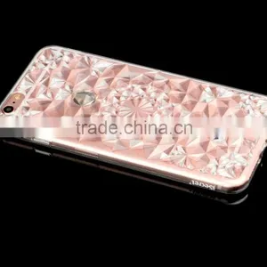Clear TPU Crystal Case for IPhone 6s Fashion Crystal Rose Flower Soft Full Case for IPhone 6 4.7 thumbnail-3