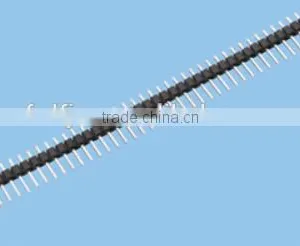Gold Plated Straight 2.54mm Pitch Pin Header thumbnail-1