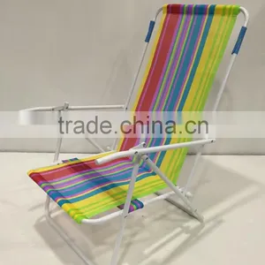Steel Folding Beach Camp Chair thumbnail-1