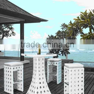 Rattan Wicker Bar Table Outdoor Furniture Set(DH-9577) thumbnail-2