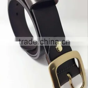 China Manufacture High Quality Fashion Man Genuine Leather Belt thumbnail-6