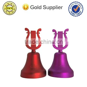 High Quality Metal Christmas Bell Decoration Handle Cow Bell thumbnail-2