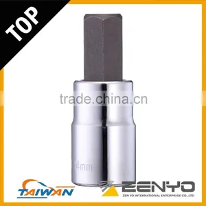 3/8 Sq. Dr. CR-V Socket Bits Hex Socket Bolt Hex Socket Bit thumbnail-1
