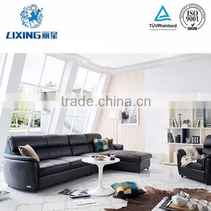 Leisure Sofa Home Furniture Black Designer Sofa thumbnail-2