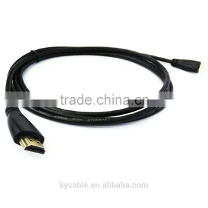 Factory Price Full HD 1080P 3D Supported Hdmi to Micro Hdmi Line With Gold-plated thumbnail-5