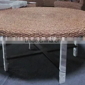 Bali Round Table and Chair Set Rattan Dining Set Wicker thumbnail-4