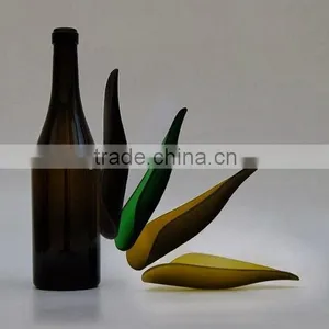2015 New Products Creative Handmade Colored Glass Plate for Wedding Centerpieces thumbnail-2