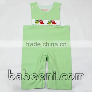 Cute Owl Smocked Longall for Valentine thumbnail-1
