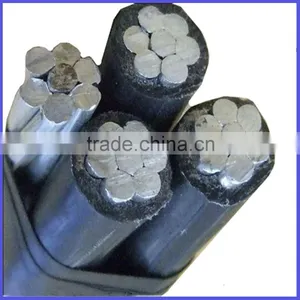 0.6/1KV Overhead Line 4x25mm2 Xlpe Compound ABC Drop Cable (Aerial Bundled Cable) thumbnail-1