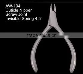 4.5 Inch Screw Joint Cuticle Nipper thumbnail-1
