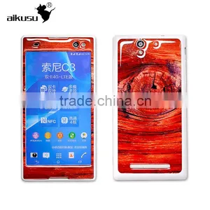 Wholesale Luxury Epoxy Gel Skin Covers for Sony Ericsson C3 thumbnail-5