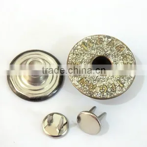 Professional in High Polished Gunmetal Buttons Made in China thumbnail-1