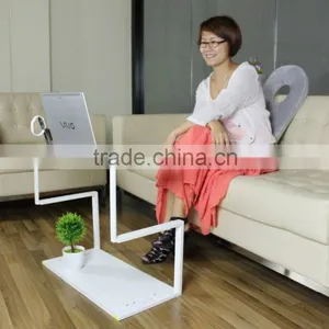 Portable Wooden Bamboo Laptop Bed Table for Laptop thumbnail-5