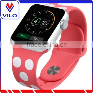 For Apple Watch Best Selling Fashion Design OEM Silicone Watch Strap Watch Band thumbnail-6