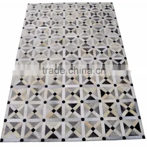 Hair-On Cowhide Leather Carpet M-83 thumbnail-1