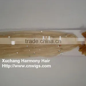 TOP REMY Beautiful Hair Extension With Strass thumbnail-1