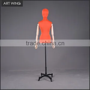Display Body Form Female Fiberglass Fabric Dress Form Mannequin Canada thumbnail-4