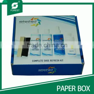 CMYK FULL COLOR PRINTING PAPER BOX FOR SHOE CONTAINER thumbnail-1