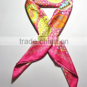 Fashion Design 100%polyester Scarf Printed Lady Scarf thumbnail-3