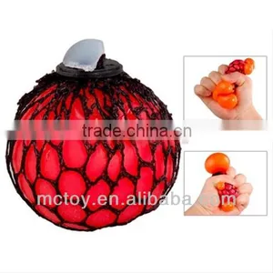 Novelty Squeezing Toy Stress Relief Squeeze Mesh Ball thumbnail-1