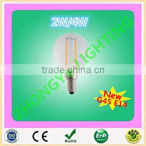 Good Quality CE RoHS G45 LED Filament Bulb E14S/E17/E27/B15D/B22D thumbnail-1