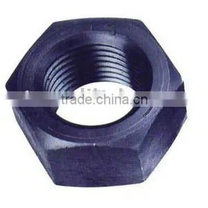Standard Nut Manufacture Zinc Plated or Black Oxided According to DIN 934 and A563 thumbnail-1