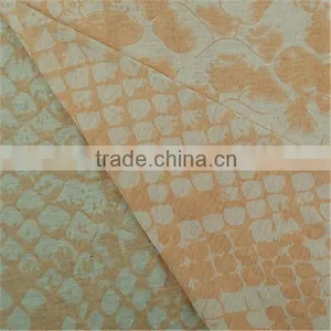 Esse Textile Knitted Flower Fabric T/R Fabric Burnout Fabric for Garment thumbnail-1