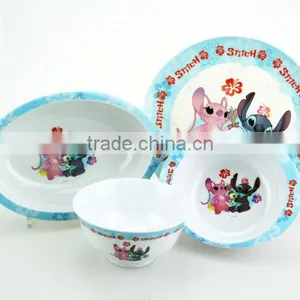 Fashionable Cartoon Pattern Melamine Dinnerware Sets for Kid thumbnail-2