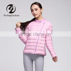 Breathable Goose Down Short Coat for Lady thumbnail-3