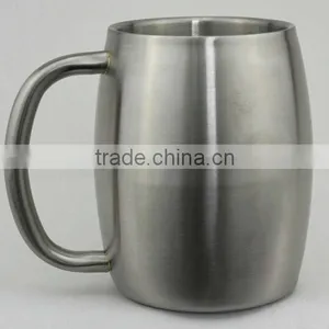 450ml Stainless Steel Beer Mug thumbnail-3